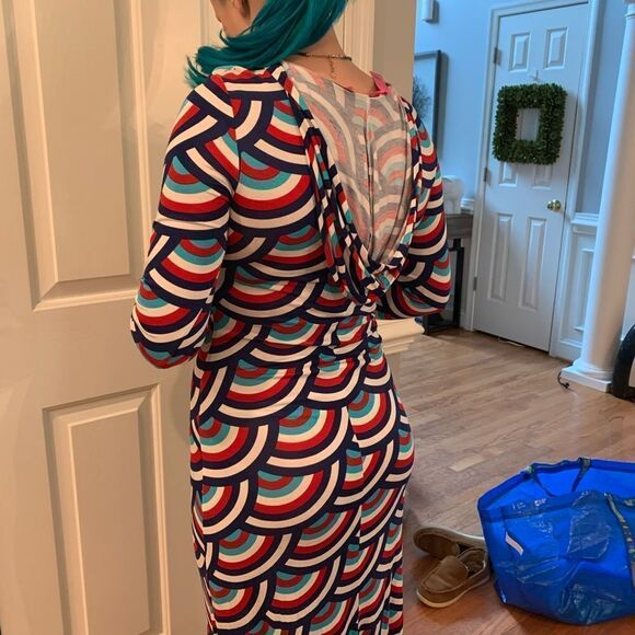 Macbeth Collection Hooded Maxi Dress sz XS NWT - Picture 4 of 5